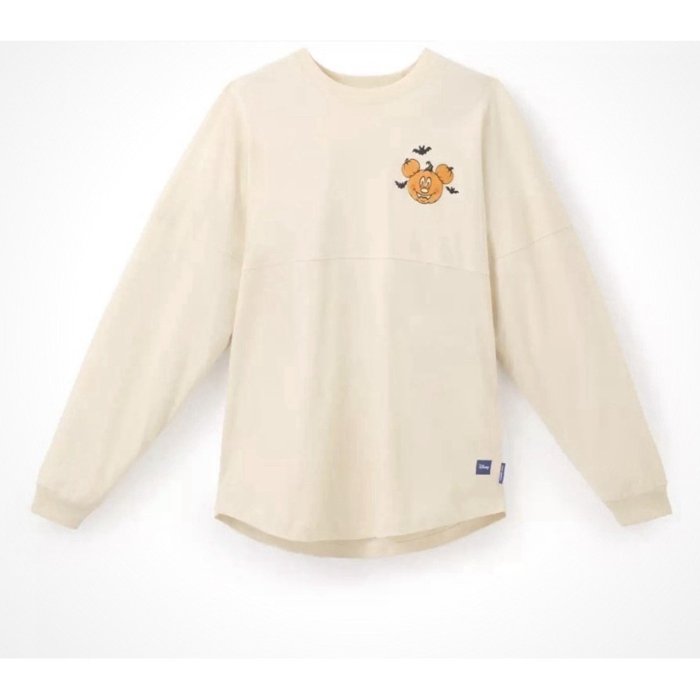 Disney Parks White Happy Halloween Mickey Minnie Adult 3XL Spirit Jersey NWT - Picture 2 of 3